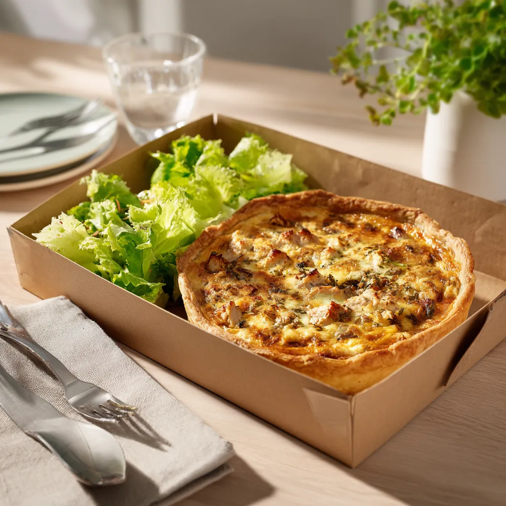 [8210] Quiche du jour au thon, feta et patate douce