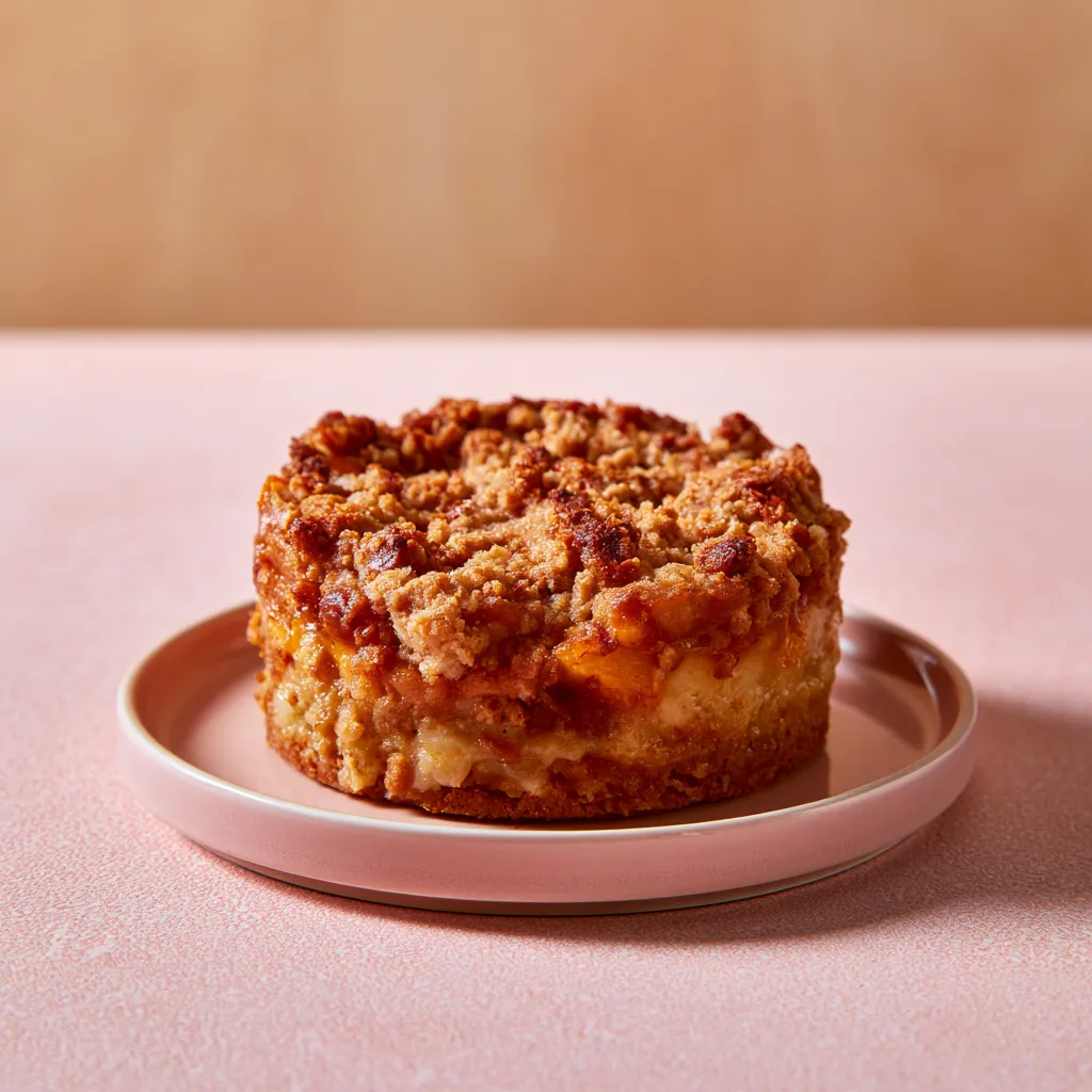 [5651] Crumble nectarines et pêches aux Speculoos