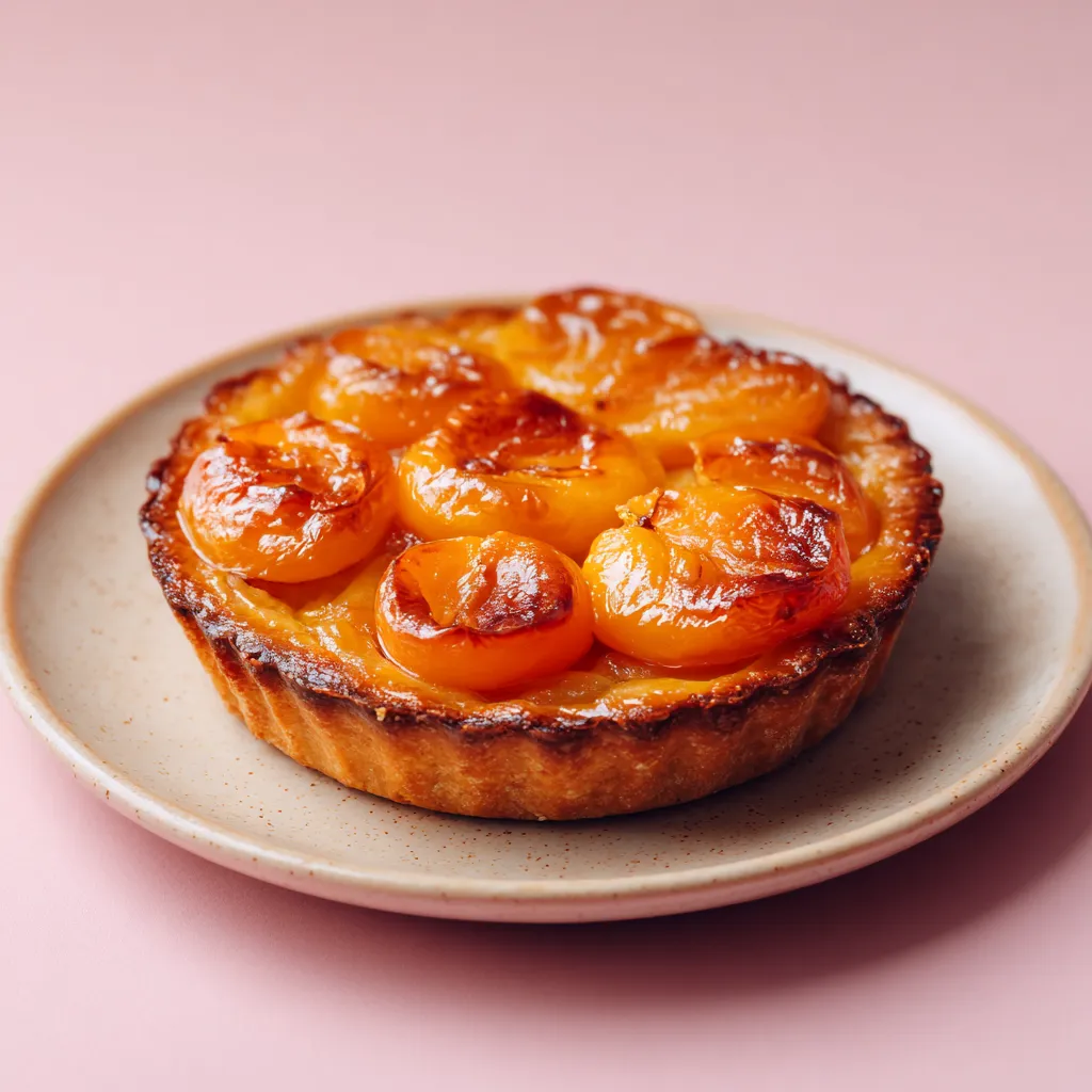 [2990] Tarte paysanne aux abricots rôtis au miel